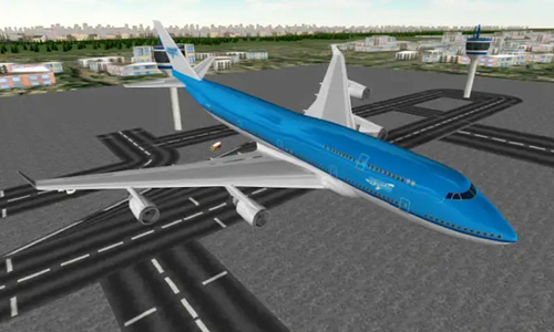 卡通飞机游戏截图2