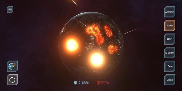 星球爆炸模拟器游戏截图3