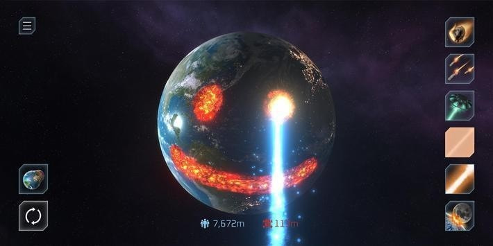 星球爆炸模拟器游戏截图2