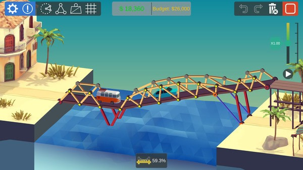 建桥模拟器游戏截图1