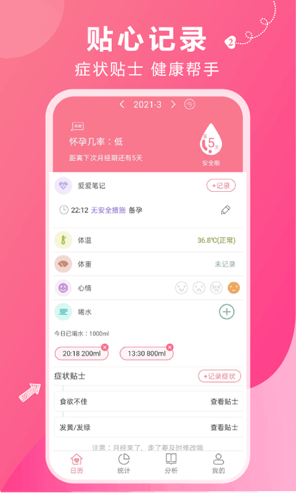 大姨妈安全期游戏截图3