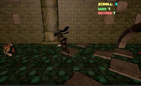 卷轴收集游戏截图3