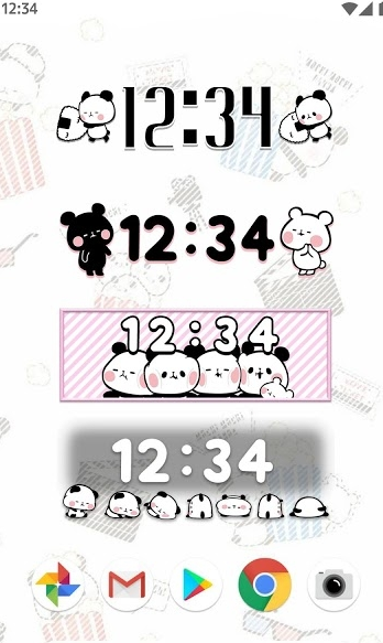 麻薯熊猫闹钟游戏截图2