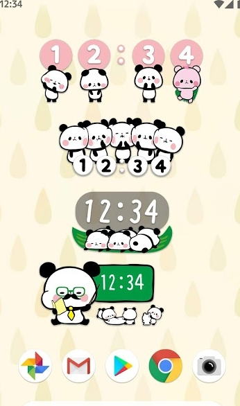 麻薯熊猫闹钟游戏截图4