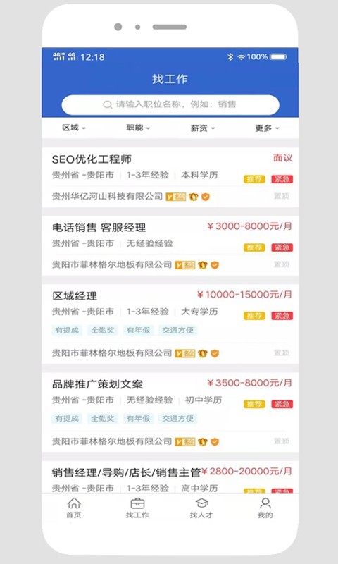 贵阳人才网游戏截图2