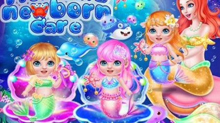 美人鱼新生儿护理游戏截图3