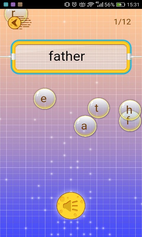 小学英语单词三年级下游戏截图3