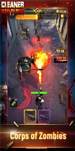 僵尸清扫坏血病游戏截图2