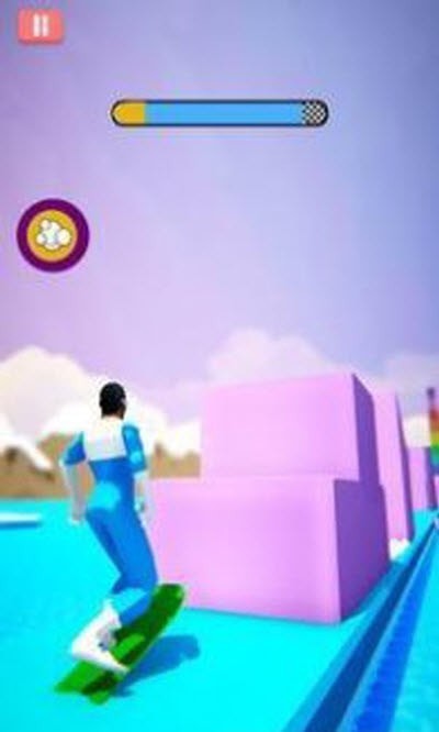 冬季滑雪比赛游戏截图3