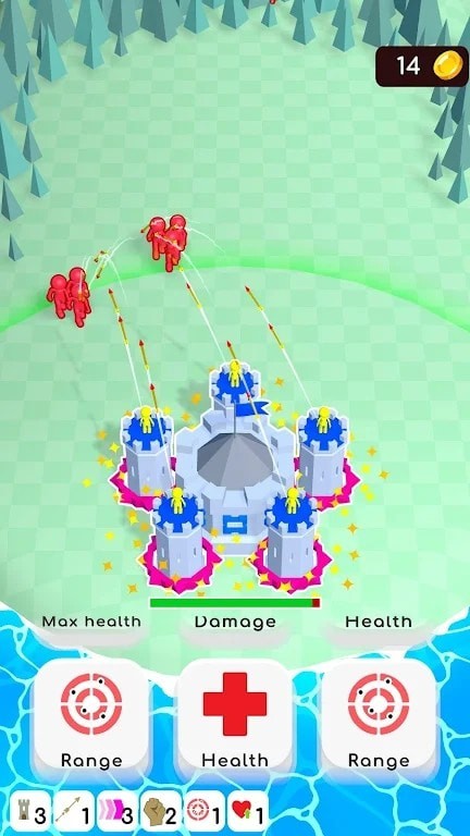 城堡护卫突击游戏截图1