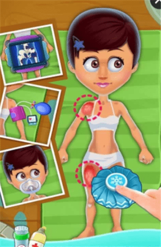 夏日医生疯狂泳池派对游戏截图3