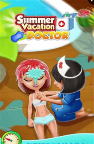夏日医生疯狂泳池派对游戏截图1