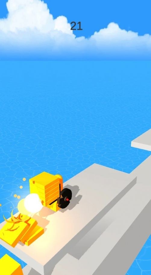 愚蠢的车轮竞赛游戏截图1