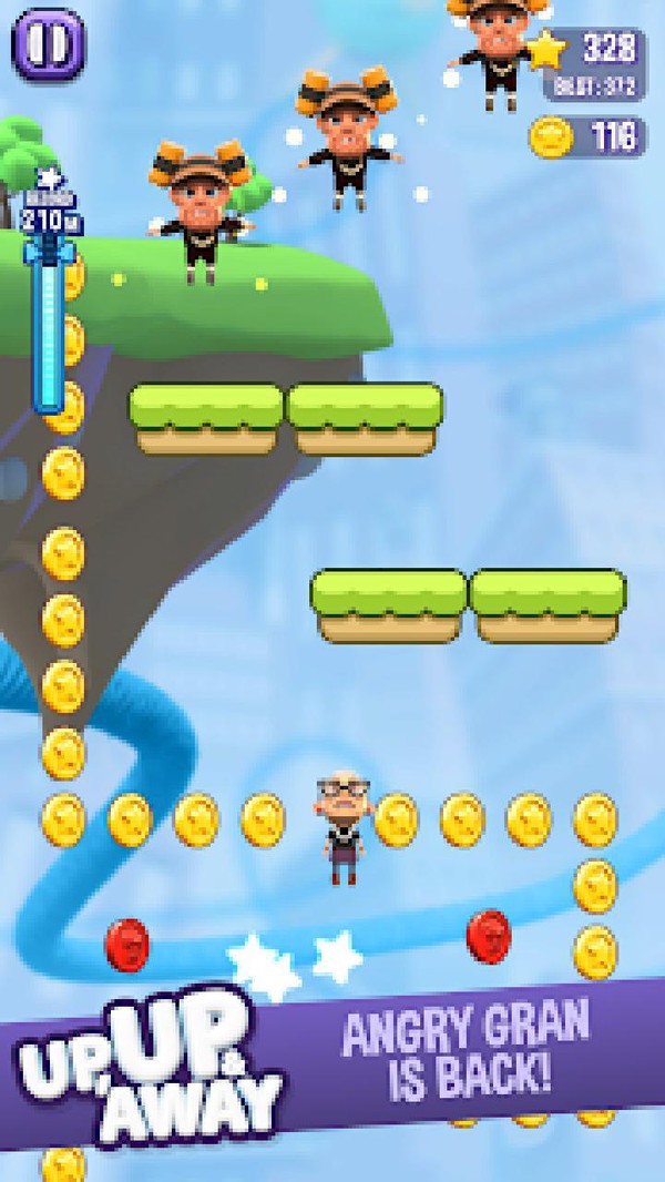 愤怒的老奶奶向前冲游戏截图4