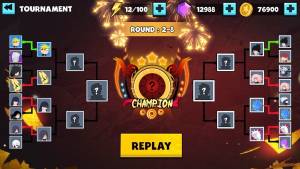 火柴人棒忍格斗游戏截图1