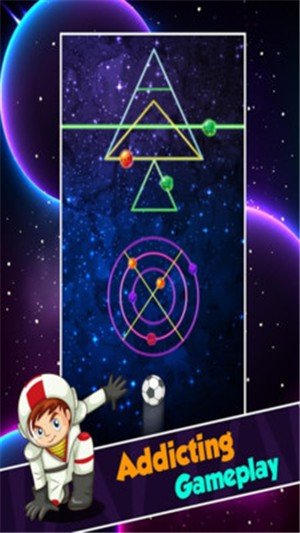 弹力太空球游戏截图2