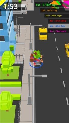 滚动球大作战游戏截图1