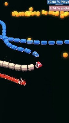 贪吃蛇混战游戏截图1