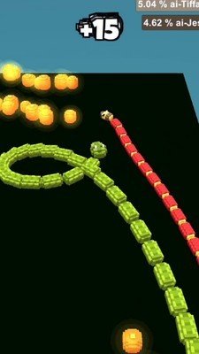 贪吃蛇混战游戏截图3