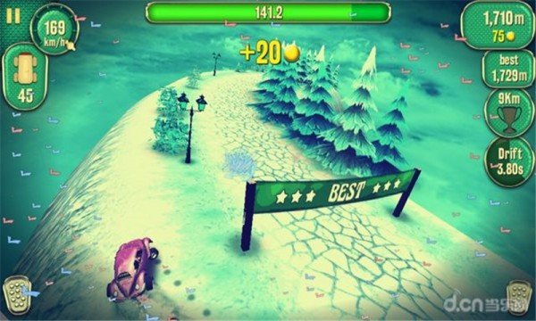 眩晕赛车游戏截图4