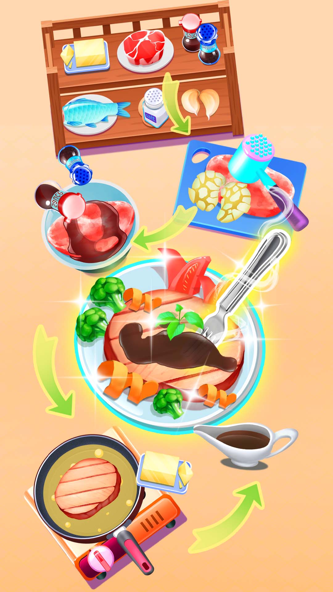美食专属烹饪达人游戏截图2