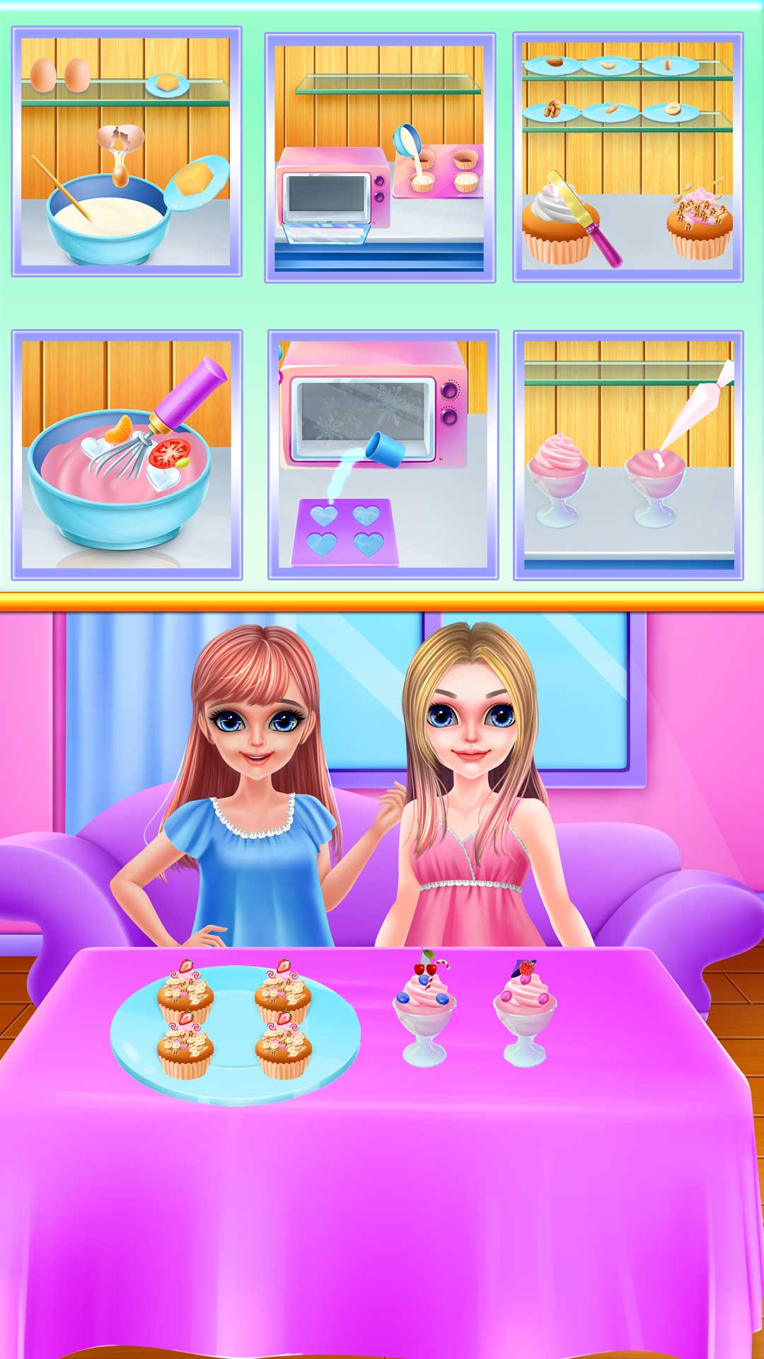 我的蛋糕化妆盒制作游戏截图2