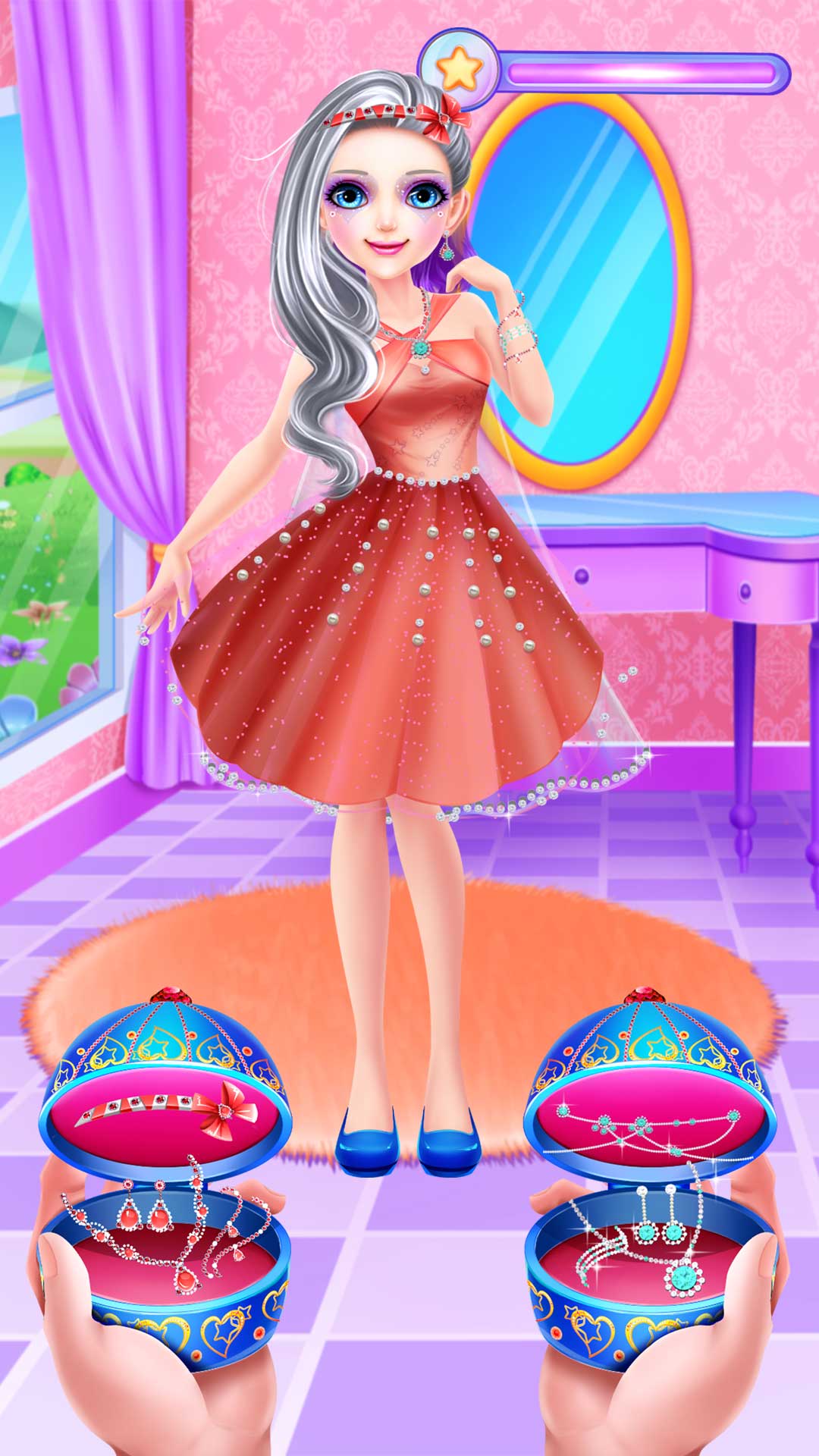 芭比公主明星时尚派对游戏截图3