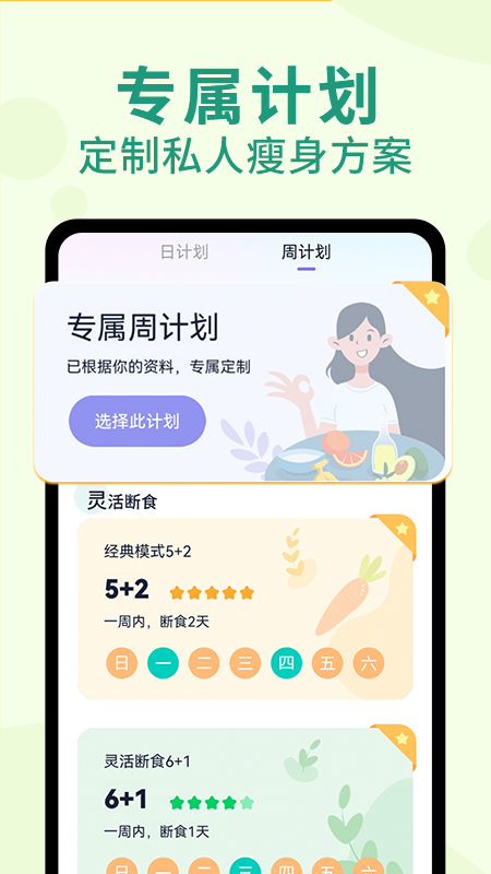 健康轻断食游戏截图3