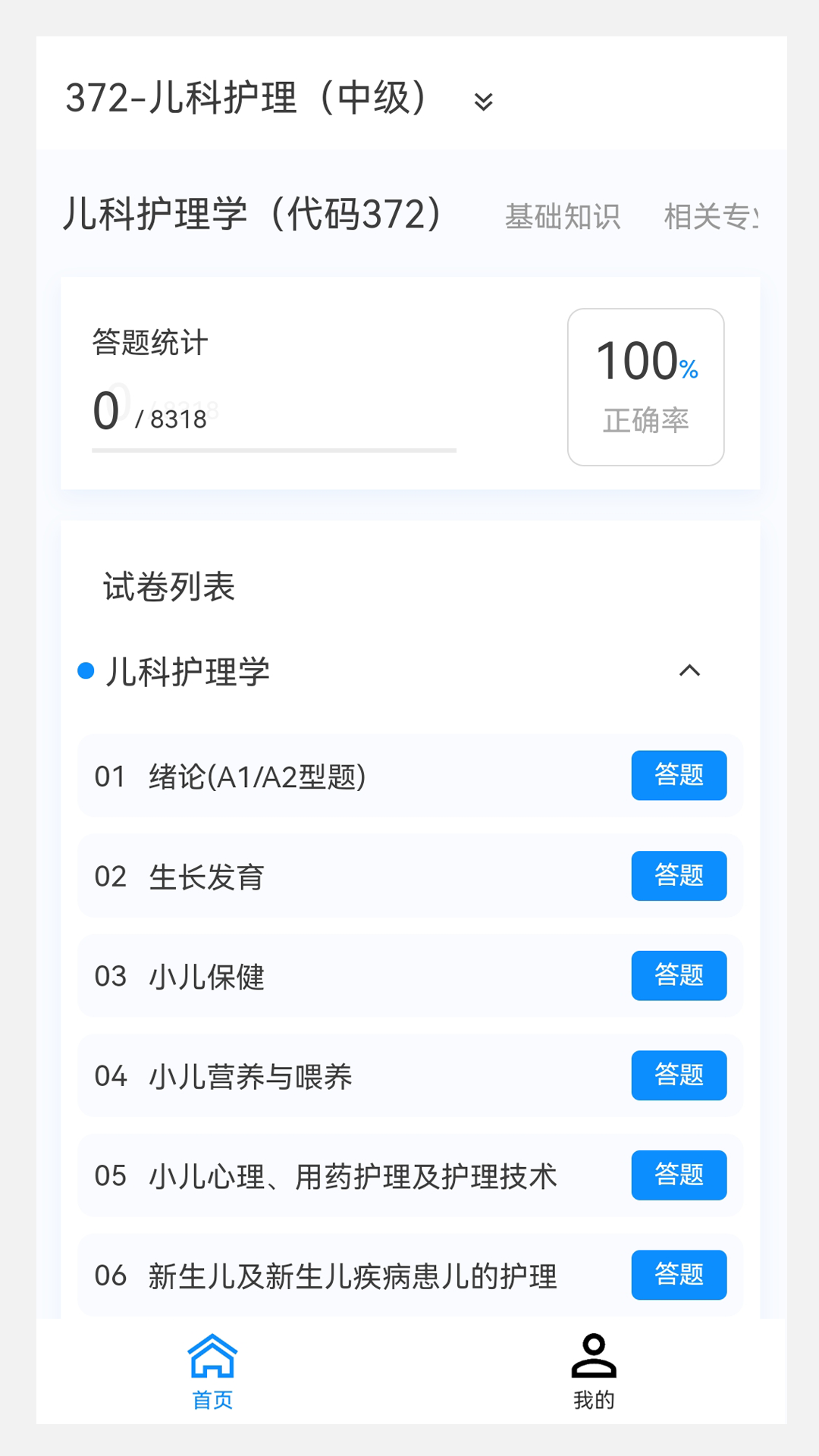 主管护师100题库游戏截图4