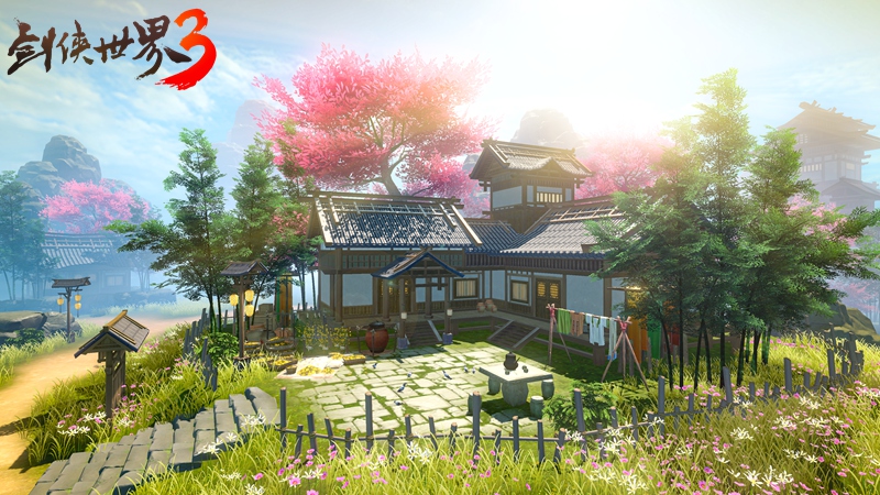 国风武侠大作 《剑侠世界3》风景实机演示视频重磅来袭 国风武侠大作 《剑侠世界3》风景实机演示视频重磅来袭