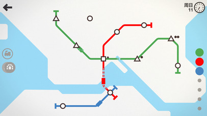 体验城市规划的迷你地铁各大线路详细规划思路