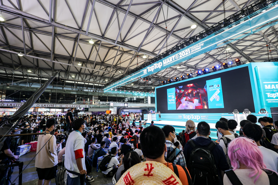 直击2021CJ游戏展区:在“TapTap MART”享受纯粹的游戏乐趣! 直击2021CJ游戏展区:在“TapTap MART”享受纯粹的游戏乐趣!