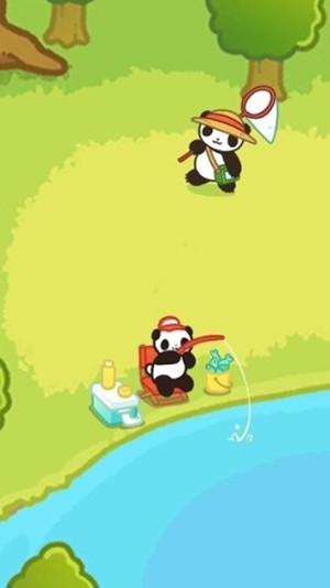 熊猫创造露营岛游戏截图3