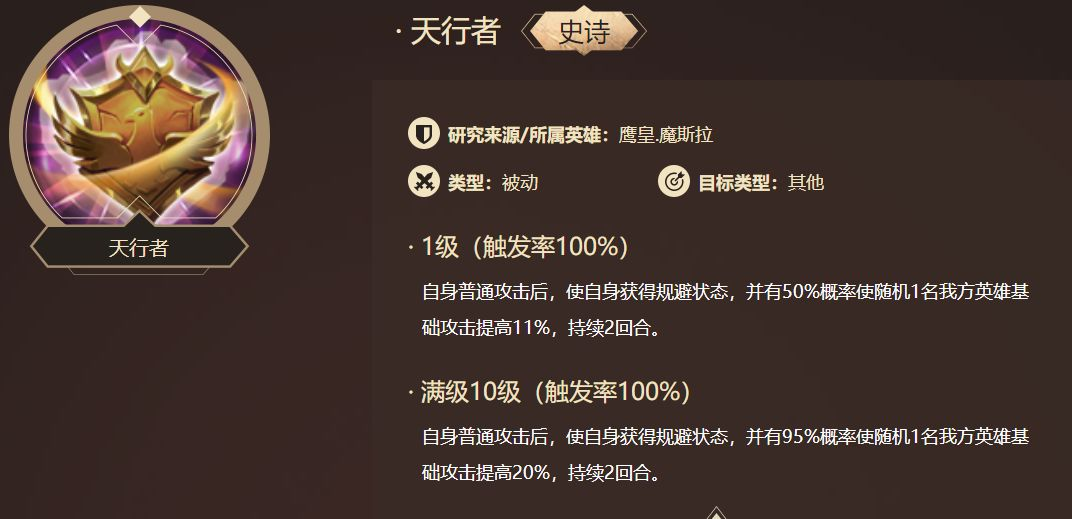 洪荒文明鹰皇魔斯拉技能搭配详解