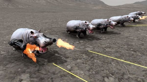 动物战争模拟器游戏截图2