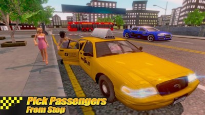 出租车运输司机游戏截图1