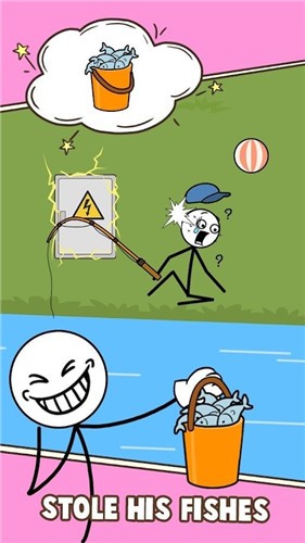 火柴人盗贼游戏截图3