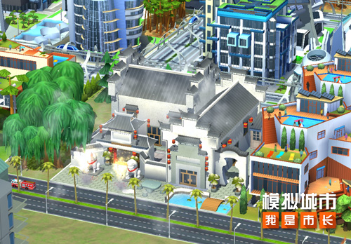 《模拟城市：我是市长》建造冬季建筑迎接大雪节气