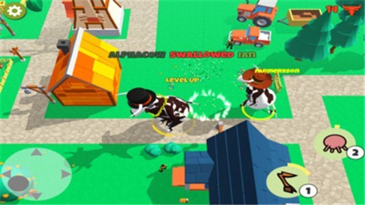 疯狂的奶牛游戏截图1