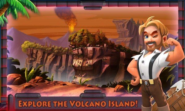 海难荒岛火山岛游戏截图2