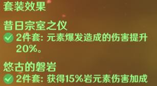 原神钟离搭配什么圣遗物 钟离圣遗物搭配推荐
