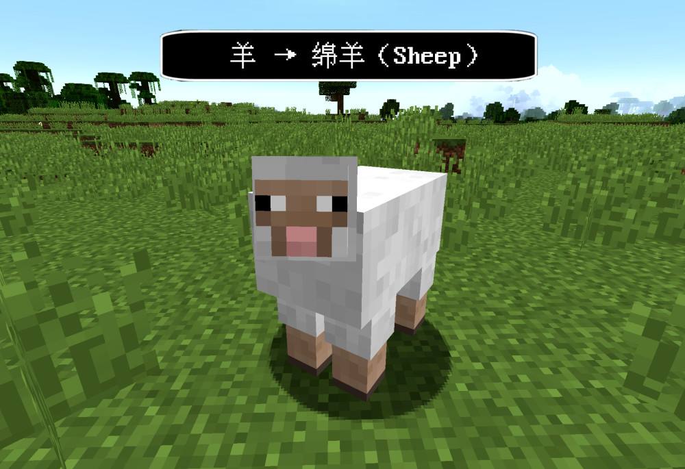 我的世界羊怎么养 羊毛怎么获得