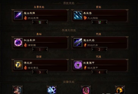 暗黑破坏神不朽法师怎么加点 法师技能加点推荐