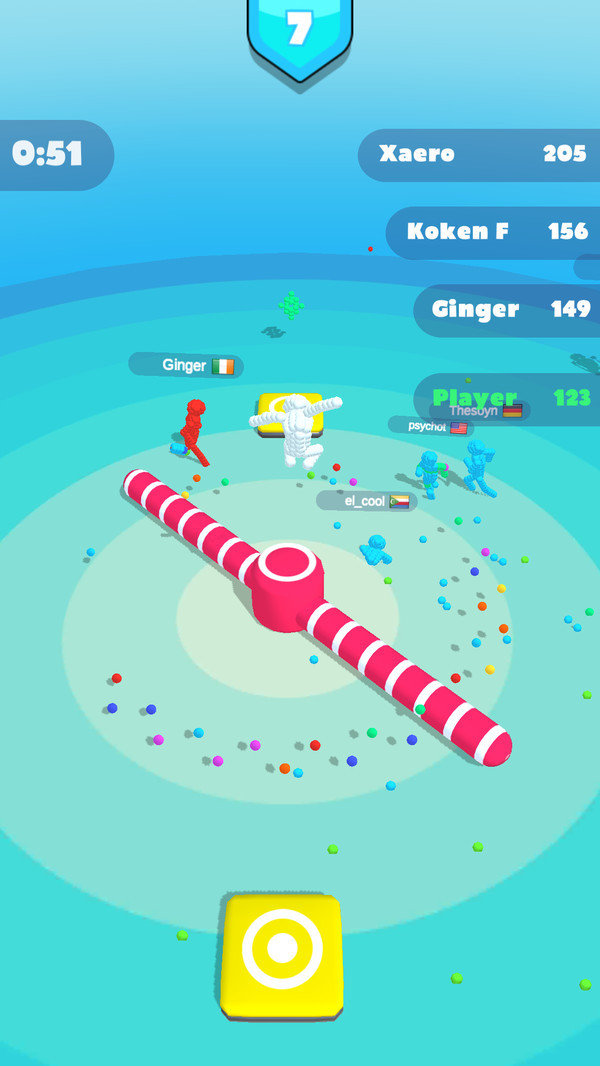 泡泡人大乱斗游戏截图2