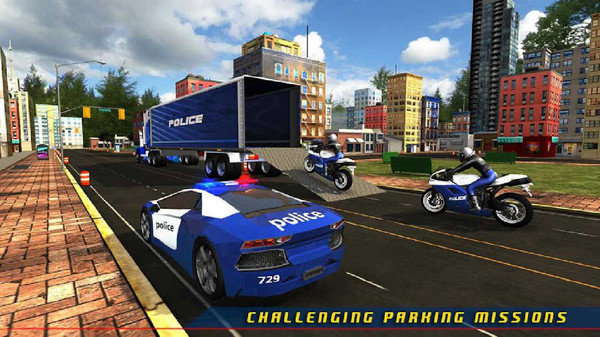 警察飞机运输车游戏游戏截图2