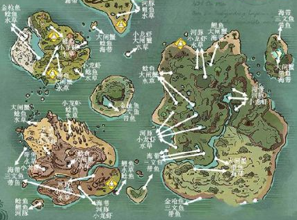 创造与魔法钓鱼地点 创造与魔法钓鱼地点