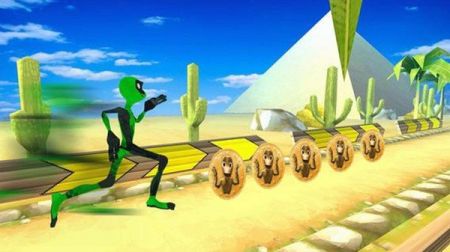 地铁外星人运行游戏截图1