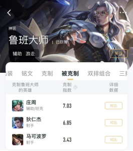 王者荣耀鲁班大师阵容搭配以及反制讲解 王者荣耀鲁班大师阵容搭配以及反制讲解
