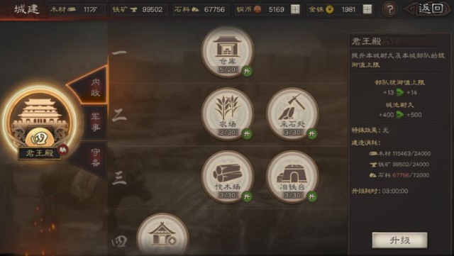 三国志战略版势力值怎么提升