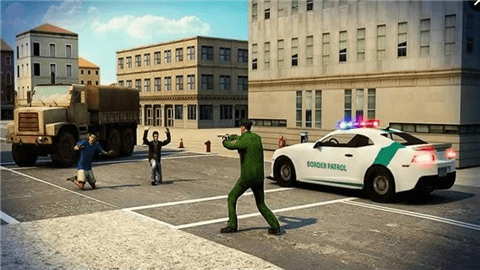 边境警察冒险驾驶游戏截图3